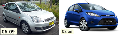 Ford Fiesta vehicle images